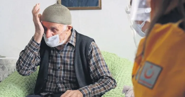 Selim dede gözyaşlarını tutamadı