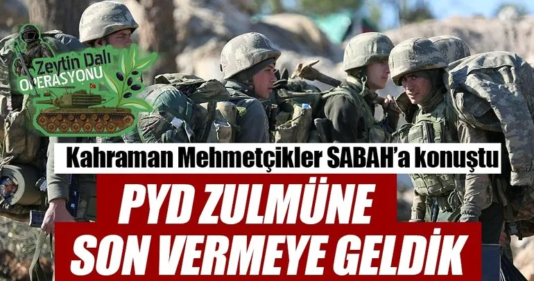 PYD zulmüne son vermeye geldik