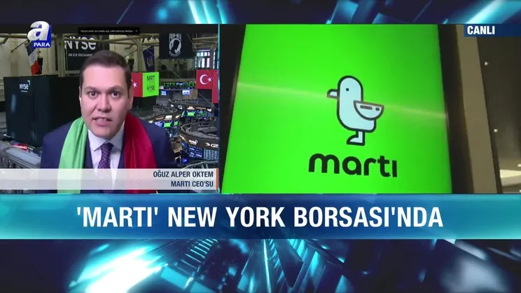 Martı New York Borsası'nda!