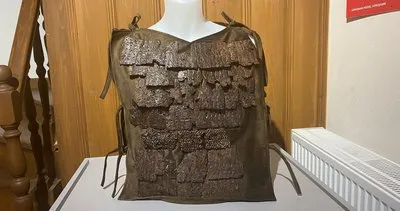 Satala Antik Kenti’nden çıkarılan bin 500 yıllık Roma zırhı ‘Lamellar’ Gümüşhane’de #gumushane