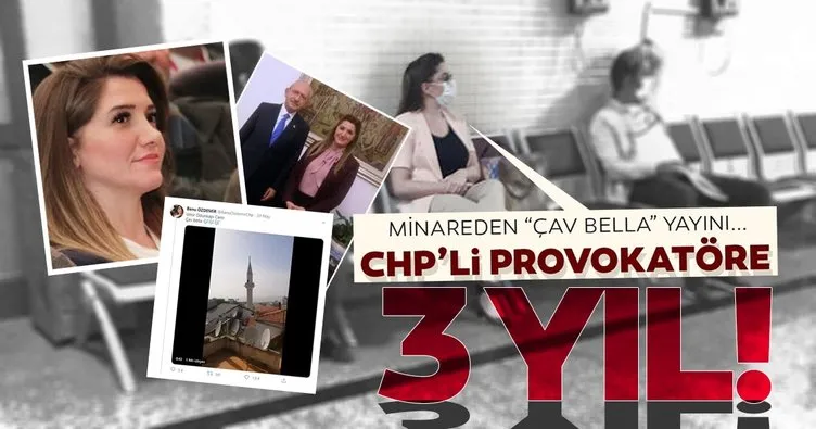 Cami hoparlörlerinden müzik yayınına ilişkin paylaşımlar yapan CHP’li Banu Özdemir’e 3 yıla kadar hapis talebi