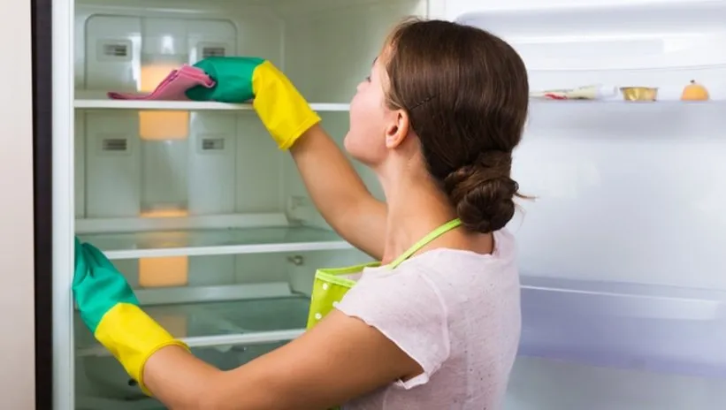 Buzdolabınızı tek harekette tertemiz yapıyor! En doğal temizlik yöntemi...