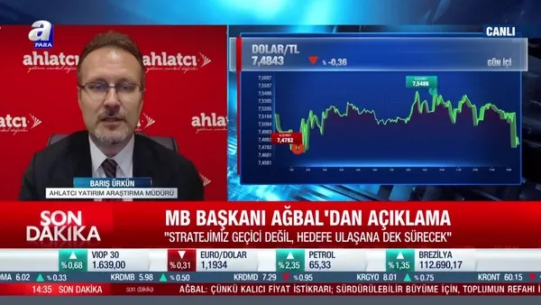 Barış Ürkün: Merkez Bankası kararlılık mesajı veriyor