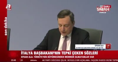 AK Parti Dış İlişkilerden Sorumlu Gn. Bşk. Yrd. Efkar Ala İtalya Başbakanı Mario Draghi’ye tepki gösterdi | Video