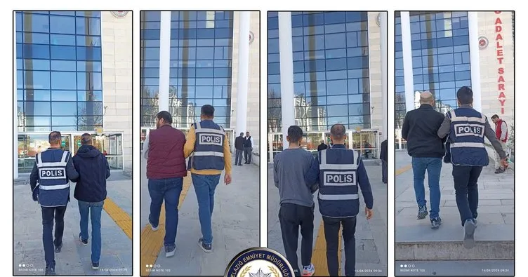 Elazığ’da kesinleşmiş hapis cezası bulunan 35 zanlı yakalandı