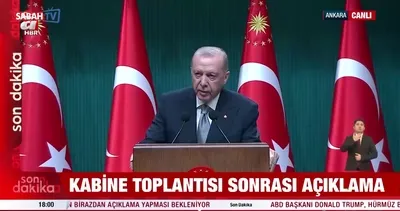 Başkan Erdoğan’dan önemli açıklamalar!