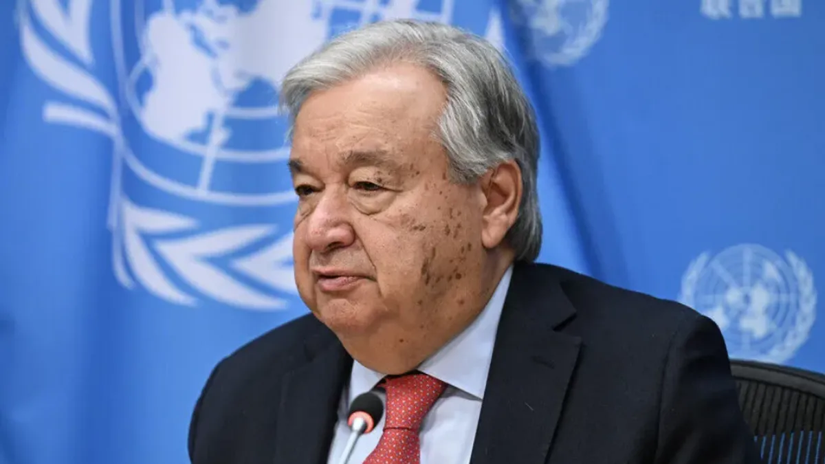 BM Genel Sekreteri Antonio Guterres'in Suriye ile ilgili açıklaması