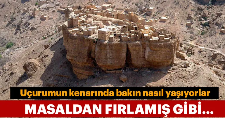 Uçurum kenarında yaşam!