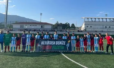 Karabük’te U-13 takımlarından Filistin’e destek