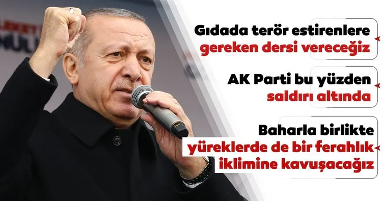 Başkan Erdoğan Kastamonu’da