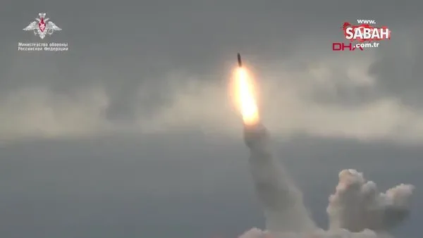Rusya balistik füzelerin fırlatılma görüntülerini yayınladı