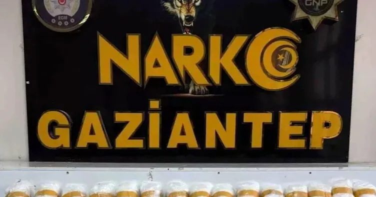 Gaziantep’te uyuşturucu operasyonu
