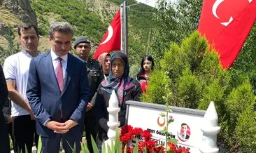 Şehit Necmettin Öğretmen, şehadetinin 8. Yılında mezarı başında anıldı #sirnak