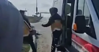 Tekirdağ'da trafik kazası! 4 kişi yaralandı #tekirdag