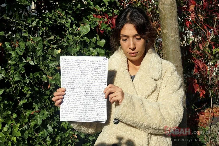Eski eş dehşetinden mucize eseri kurtulan kadına cezaevinden korkutan mektup!