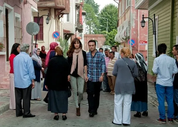 Huzur Sokağı'nın setinden fotoğraflar