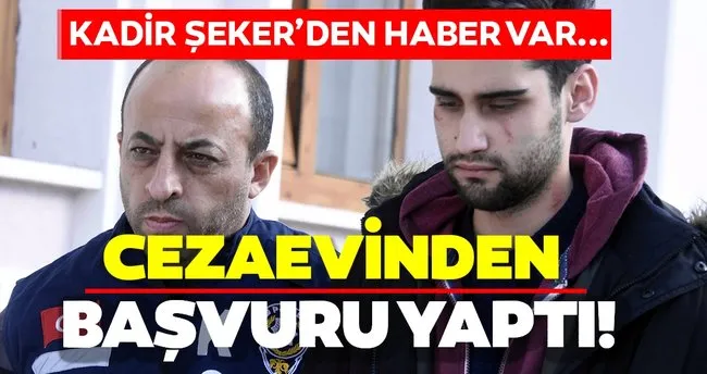 Kadir Seker Den Son Dakika Haberi Cezaevinden Universite Sinavi Icin Basvuru Yapti En Son Haber