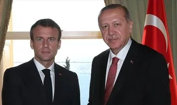 Başkan Erdoğan, Macron’la görüştü: Masum sivillere yönelik ihlaller kabul edilemez