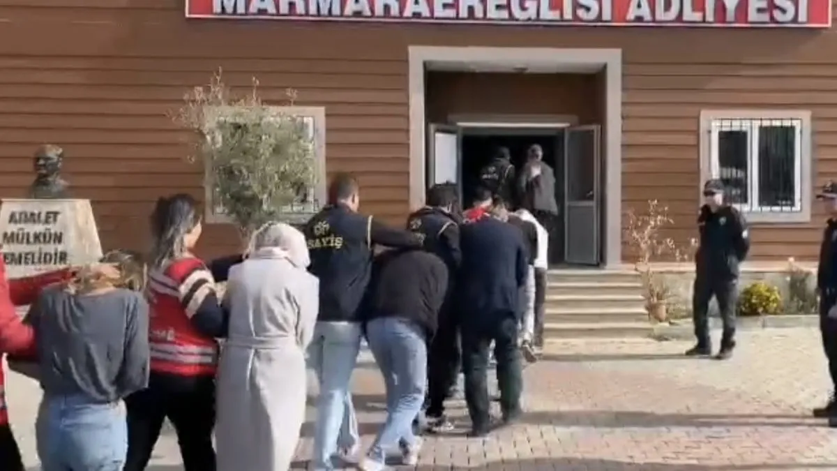 Dolandırıcılık çetesine baskın! 24 tutuklama