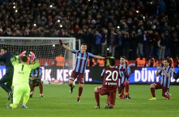 Trabzonspor'dan kolbastı şov