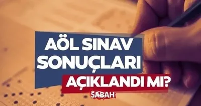 AÖL SONUÇLARI SORGULAMA EKRANI || 2024 MEB Açık Lise AÖL sınav sonuçları açıklandı mı, ne zaman açıklanır?