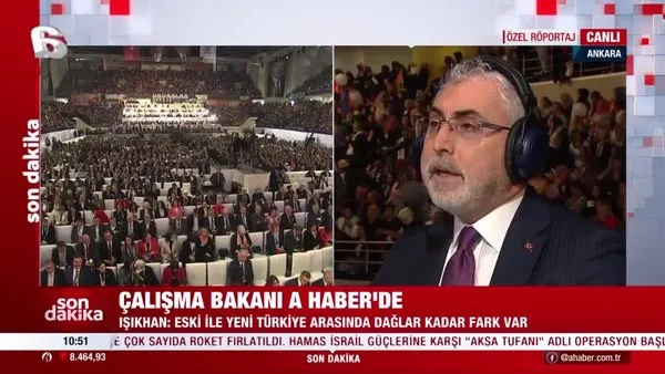 AK Parti'de Büyük Kongre günü! Çalışma ve Sosyal Güvenlik Bakanı Vedat Işıkhan'dan önemli açıklamalar | Video