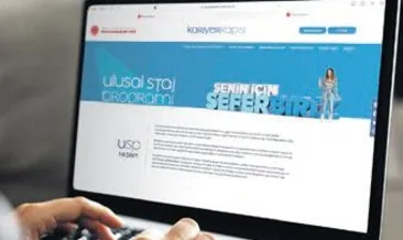 Bir ayda 100 binden fazla gence staj