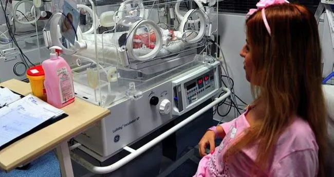 Felçli kadın anne oldu