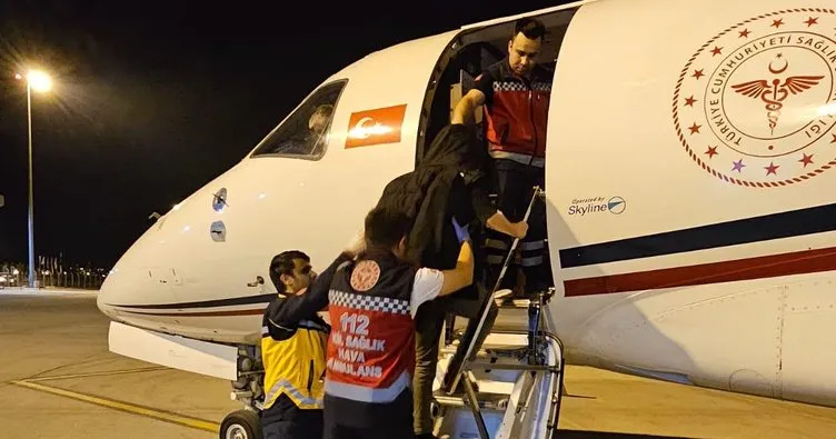 Bingöl’de 13 yaşındaki çocuk, Ankara’ya hava ambulansıyla sevk edildi