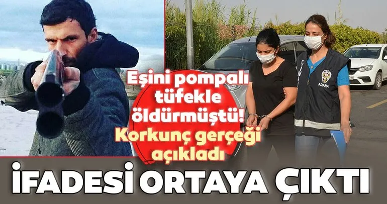 Son dakika  haberi: Pompalı tüfekle eşini öldürmüştü! Fikriye Özbek’in ifadesi ortaya çıktı...