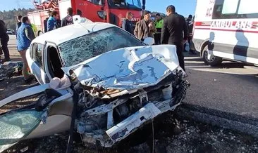 Burdur-Fethiye karayolunda zincirleme kaza! Ölü ve yaralılar var