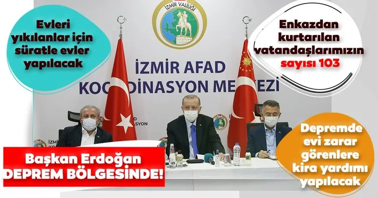 Son dakika haberleri: Başkan Recep Tayyip Erdoğan'dan İzmir'de önemli açıklamalar