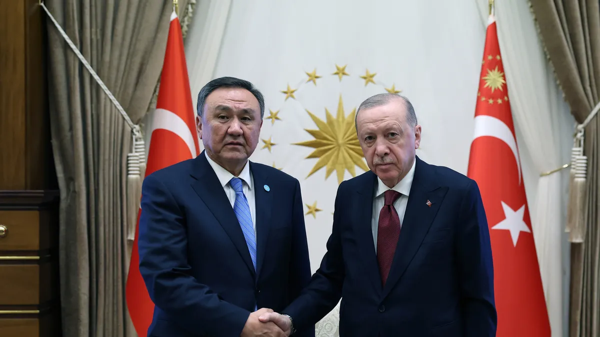 Başkan Erdoğan Türk Devlet Teşkilatları Genel Sekreterini kabul etti