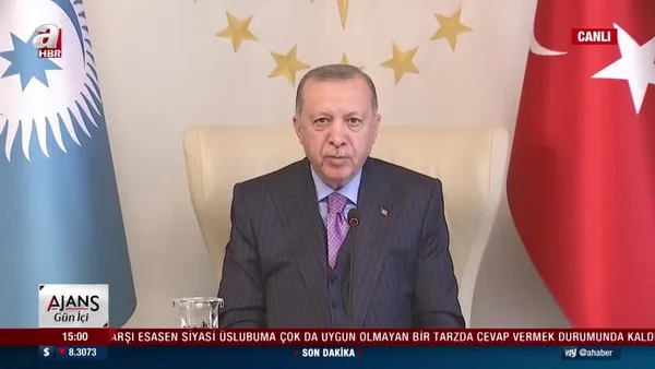 Başkan Erdoğan'dan Türk Konseyi Devlet Başkanları Zirvesi'nde önemli açıklamalar | Video