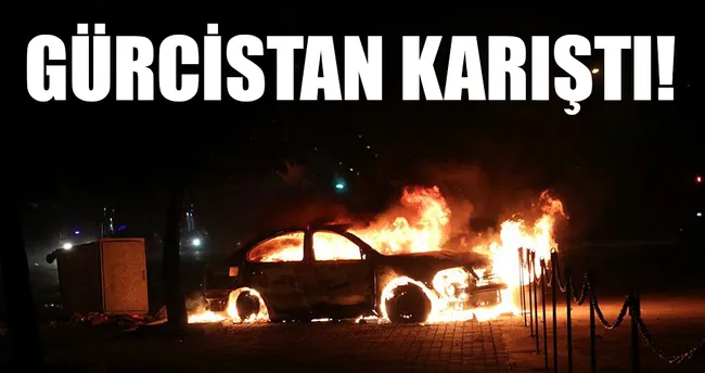 Gürcistan’da polis karşıtı gösteri