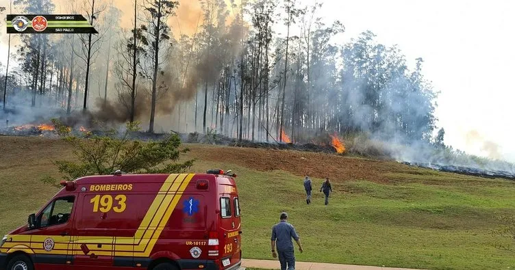Brezilya’da uçak düştü! 7 kişi hayatını kaybetti