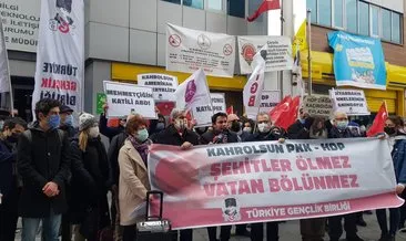 İzmir’de PKK’yı protesto eylemi