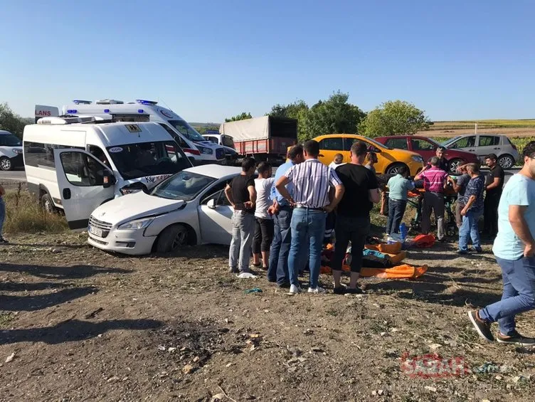 Arnavutköy’de kaza sonrası can pazarı yaşandı