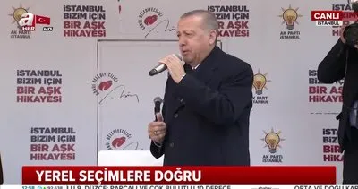 Cumhurbaşkanı Erdoğan, İstanbul Pendik’te vatandaşlara hitap etti 29 Mart Cuma 2019
