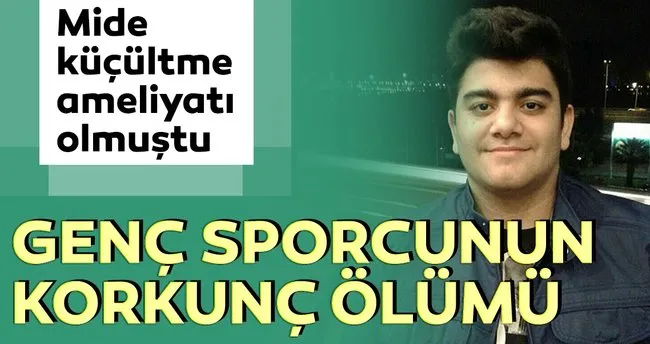 izmir de genc sporcu hayatini kaybetti