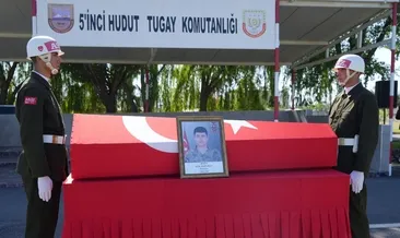 Askeri araç kazasında şehit olan asker için tören düzenlendi #igdir