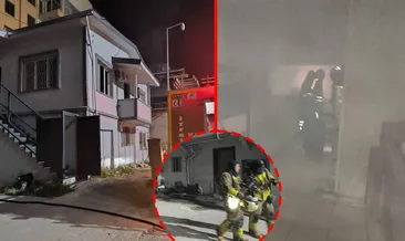 Hatay’da korkutan yangın! İş yerinin deposunu alevler sardı
