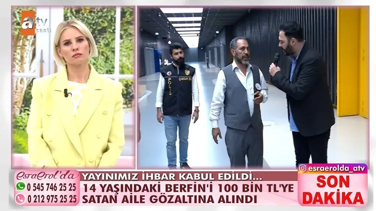 Esra Erol’da çocuk gelin skandalını kanıtlayan belge! Canlı yayında aile böyle gözaltına alındı!