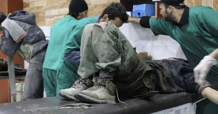 Esad rejiminden Şam’daki muhaliflere saldırdı!