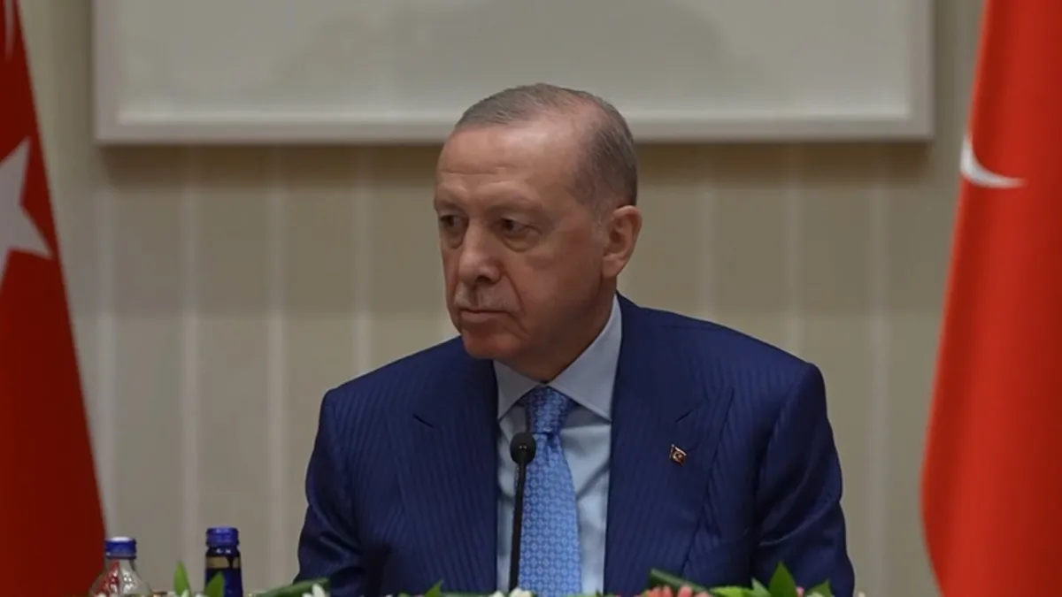 Başkan Erdoğan, 1 Mayıs öncesi işçileri Beştepe'de kabul etti