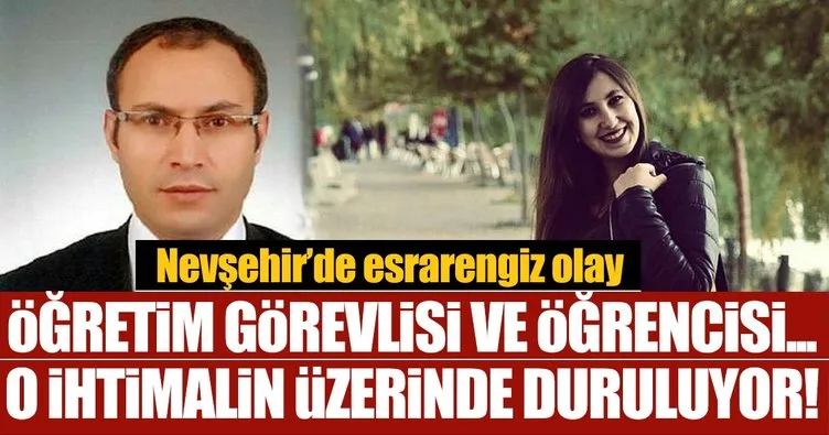 Son dakika: Nevşehir’de öğretim görevlisi ve yüksek lisans öğrencisi ölü olarak bulundu