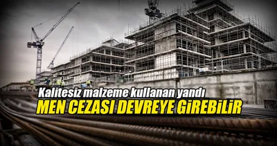 Kalitesiz malzeme denetime takıldı