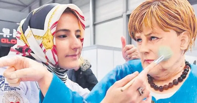 Tuba şef’ten Merkel pastası