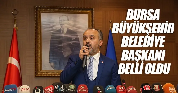 Bursa Büyükşehir Belediye Başkanı belli oldu