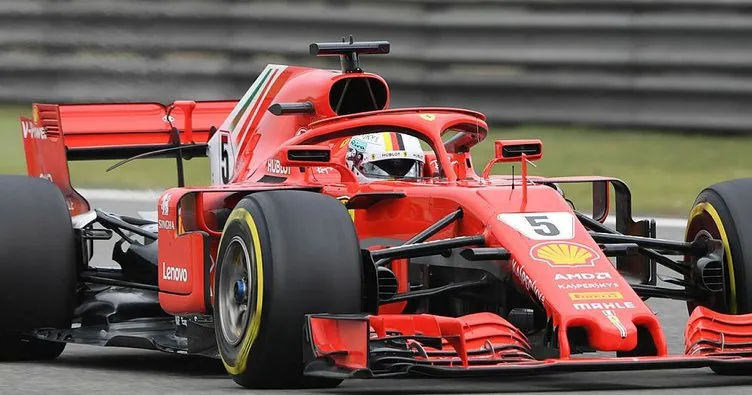 Çin’de pole pozisyonu Vettel’in